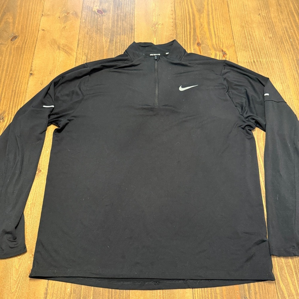 Nike Dri-Fit Men's Size Medium Element Running 1/4 Zip Long Sleeve DD4756